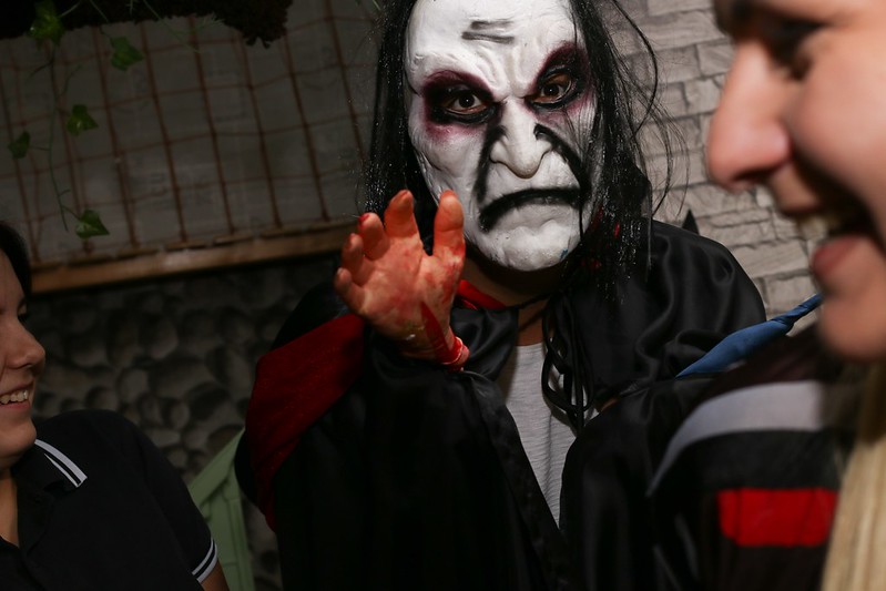 Тыквенные фонари и декорации для квеста на Хэллоуин в generalCities.Смоленске