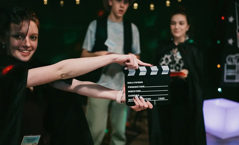 Городские огни и праздничное настроение в generalCities.Смоленске